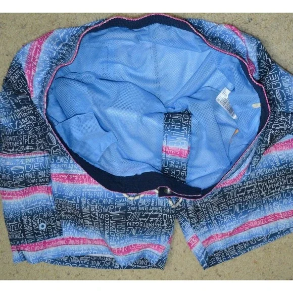 Tommy Bahama Mens‎ Blue Size XL Bahama Mama Recipe Graphic Print Board Shorts - Picture 5 of 8